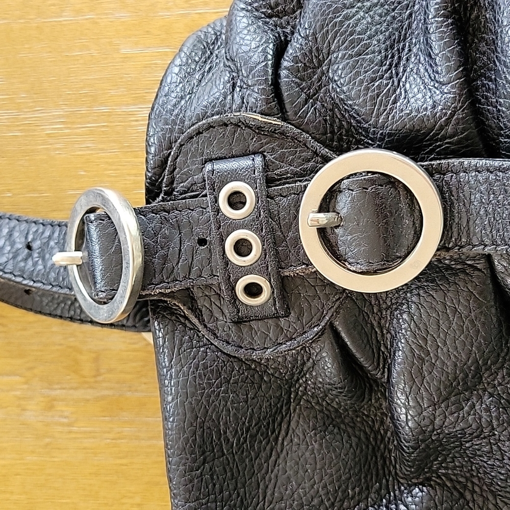 VINTAGE VERA PELLE LEATHER BAG MADE IN ITALY - Picture 9 of 13